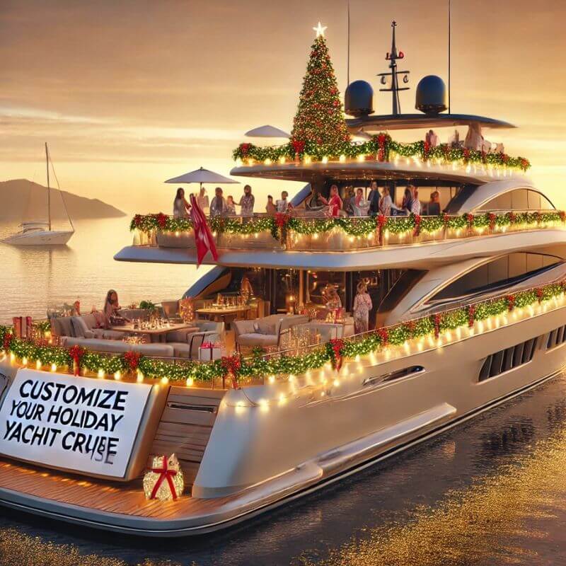 Customize Your Holiday Yacht Cruise