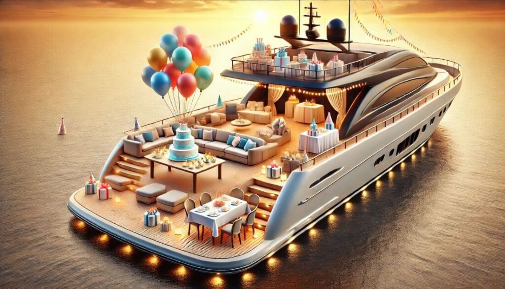 Planning Your Birthday Yacht Party