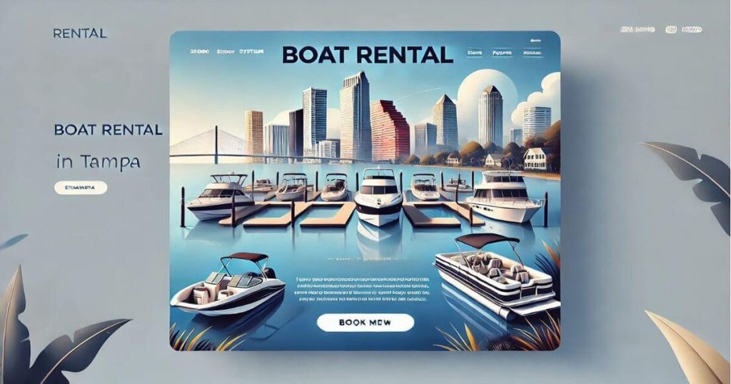 Boat rental system in Tampa
