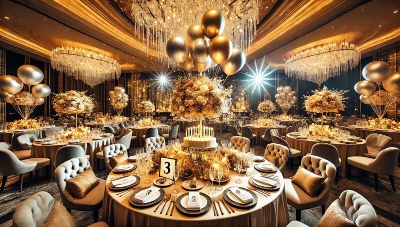 Elevate the celebration with lavish amenities