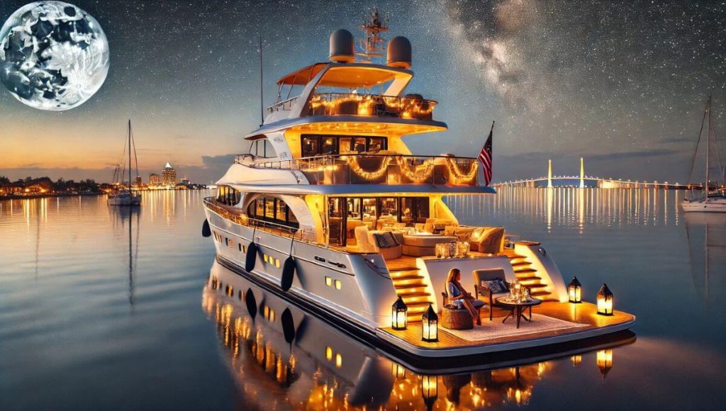 Overnight yacht charter St Petersburg