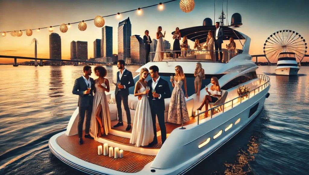 Private yacht party Tampa