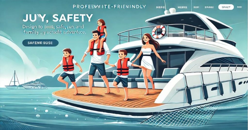 can you bring kids on a yacht